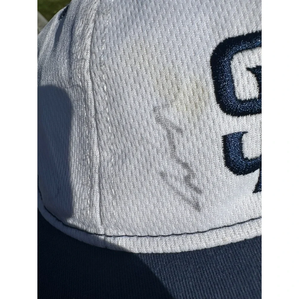 National University San Diego SD Baseball Cap Hat Navy White Adjustable Strap